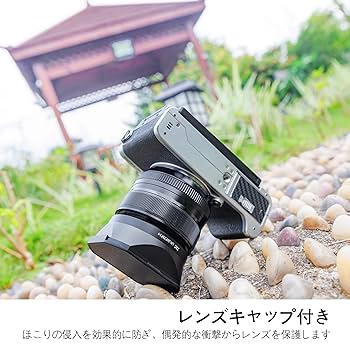 【美品】FUJIFILM XF35mmF1.4 R レンズ　フード、キャップ付き Amazon | JJC FUJI XF 35mm f/1.4 R レンズ用 レンズフード LH